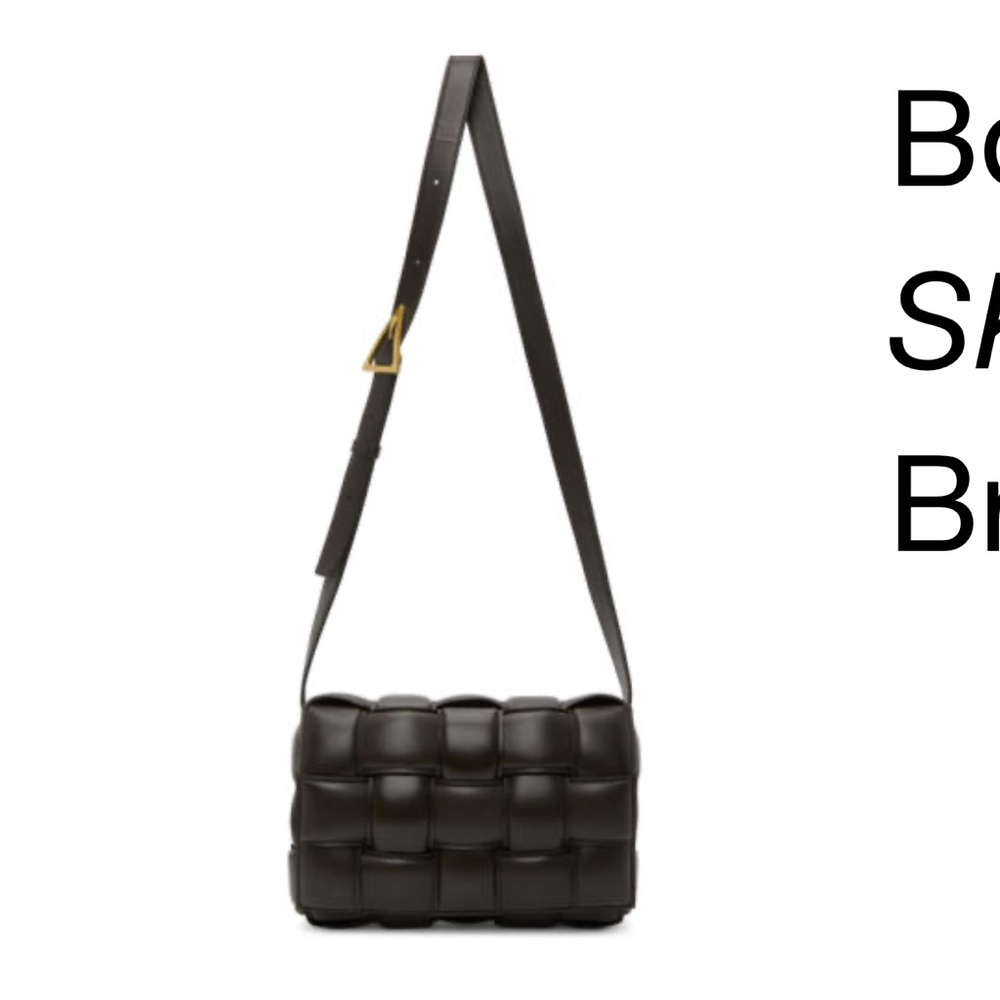 Bottega Veneta Chocolate Brown Padded Cassette. Bought from Ssense.